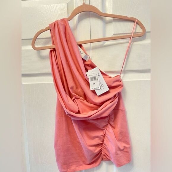 IRO Billin One Shoulder Top Pink women’s Size small Brand New! Msrp $195 - Picture 5 of 12